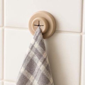 Non Slip Silicone Self Adhesive Towel Plug For Kitchen Dish Cloths And Innovative Bathroom Storage