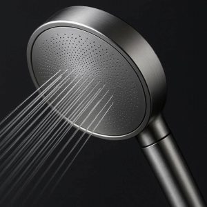 Water Saving Ionic Shower Head With Laser Cut Micro Nozzles For Increased Pressure And Skin Care